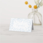 Blauw Chinoiserie plaatskaartjes (Voorkant)