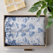 Blauw Chinoiserie Tissuepapier (Geschenk)