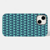 Blauw Christelijk kruis verschillende varianten Case-Mate iPhone Case (Achterkant (horizontaal))