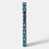 Blauw Christelijk kruis verschillende varianten Case-Mate iPhone Case (Achterkant / Links)