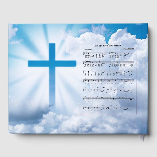 Blauw Christelijk Kruis, Witte viering van het lev Gastenboek (Achterkant)