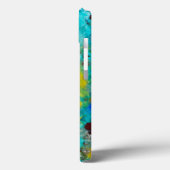 Blauw Chrysocolla Jaspis Case-Mate iPhone Case (Achterkant / Links)