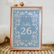 Blauw Cielito Lindo Papel Picado Baby Shower 