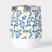 Blauw Citroen Waterverf Thermisch (Voorkant)