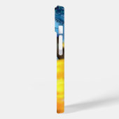 Blauw concept zeemeermin illustratie telefoonhoesj Case-Mate iPhone case (Achterkant / Links)