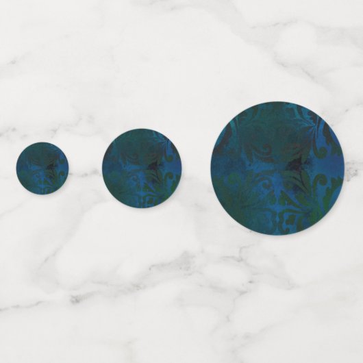 blauw confetti (Voorkanten)