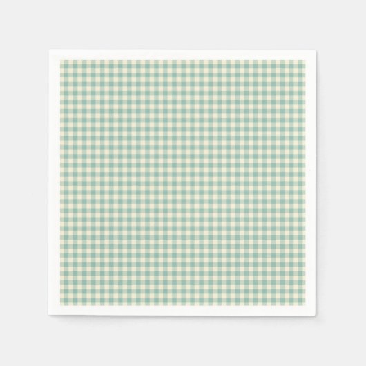  blauw controllerpatroonpapier servet (Voorkant)