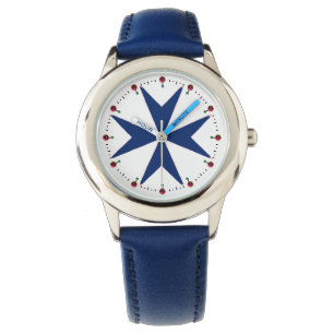 BLAUW CORSAIR STYLE Octagon Cross Horloge