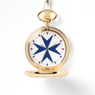 BLAUW CORSAIR STYLE Octagon Cross Horloge