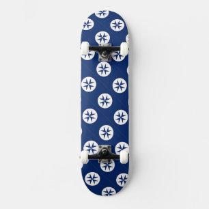 BLAUW CORSAIR STYLE octagon cross Persoonlijk Skateboard