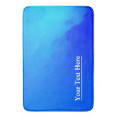 BLAUW CREATE UR WON DEURMAT BADMAT (Voorkant Verticaal)