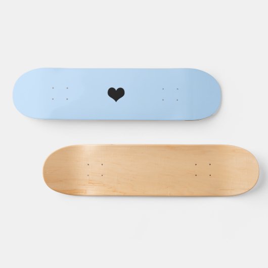 Blauw | Creëer Uw eigen aangepaste skateboard ontw (Horizontaal)