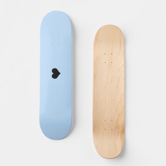 Blauw | Creëer Uw eigen aangepaste skateboard ontw (Voorkant)