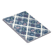 Blauw & Crème Notitieboek (Rechterzijde)