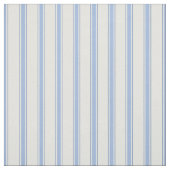Blauw & Crèmestrepen Stof (Swatch)