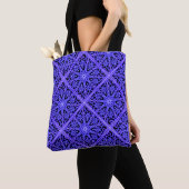 blauw criticus tote bag (Dichtbij)
