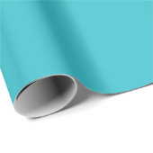 blauw curacao trendy kleur cadeaupapier (Rol Hoek)