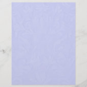 Blauw Damask Letterhead Briefhoofd (Voorkant)
