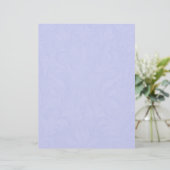Blauw Damask Letterhead Briefhoofd (Staand voorkant)