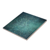  Blauw Damask Tegel Tegeltje (Zijkant)