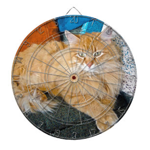 blauw dartbord