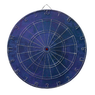 blauw dartbord