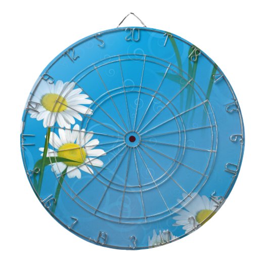 blauw dartbord (Voorkant)