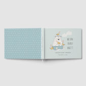 Blauw dat we kunnen wachten op Beer vogelpest Baby Gastenboek (Volledig)