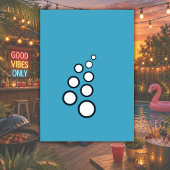 Blauw De Zomer Dat Ik 13 Werd Mocktail Verjaardag Kaart