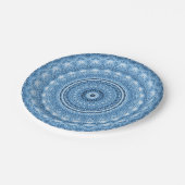 Blauw decoratief Bord (Gekanteld)