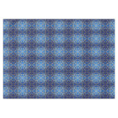 Blauw decoratief kersttafelkleed tafelkleed (Voorkant (Horizontaal))