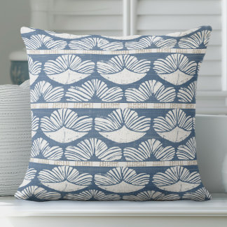 Blauw decoratief Sierkussen