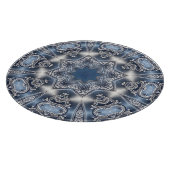Blauw decoratief snijplank (Hoek)