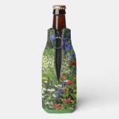 Blauw Delphinium Flesjeskoeler (Fles Achterkant)