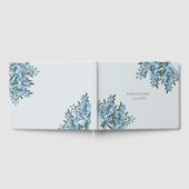 Blauw Delphinium Gastenboek (Volledig)