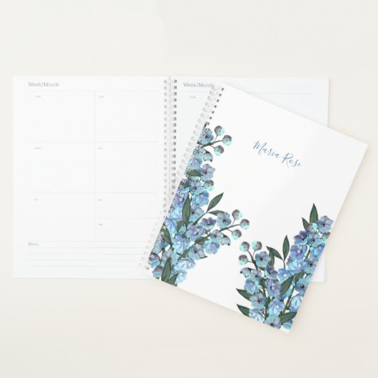 Blauw Delphinium Planner (Display)