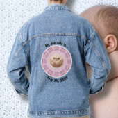 Blauw Denim Jean Jas Zwangerschap verwacht datum R Denim Jacket