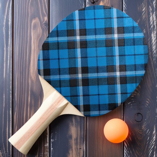 Blauw Denim Karo Tafeltennisbatje