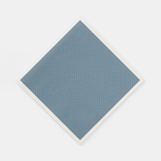 Blauw design met late klep servet (Hoek)