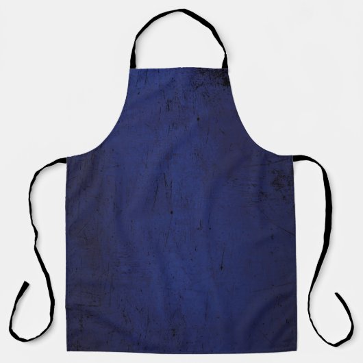 Blauw, donkerbehangselpapier, textuur schort (Voorkant)