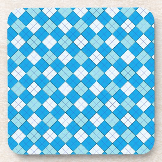Blauw Drankjes Onderzetter (Voorkant)