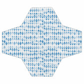 Blauw driehoekspatroon voetbal (Enkel)
