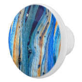 Blauw driftwood Thunder_Cove Keramische Knop (Rechts)