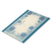 Blauw dromen Notitieblok (Schuin)