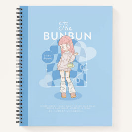 Blauw Droom Roze Notitieboek