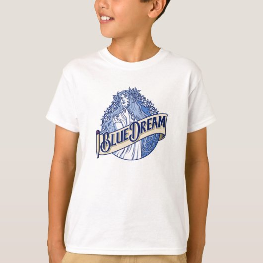 Blauw Droom T-shirt (Voorkant)