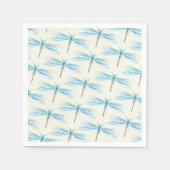   blauw-duffpatroonpatroonvaartuig servet (Voorkant)