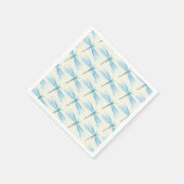   blauw-duffpatroonpatroonvaartuig servet (Hoek)