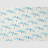 blauw-duffpatroonpatroonvaartuig tissuepapier (Voorkant)