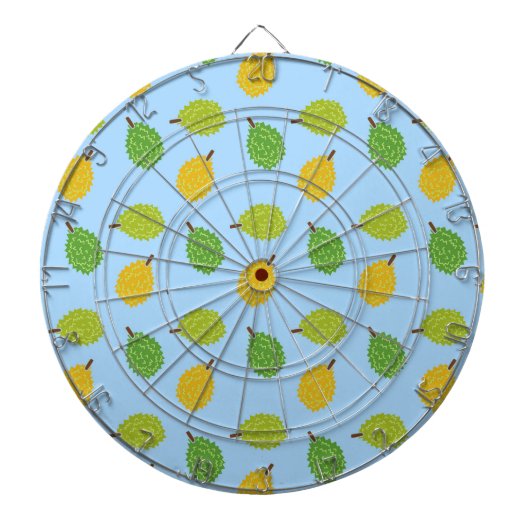 blauw durans dartbord (Voorkant)